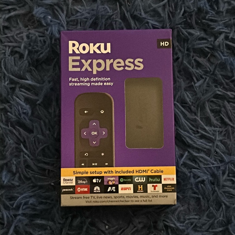 Roku Express (New). Never opened. Great condition